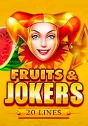 Fruits & Jokers: 20 lines