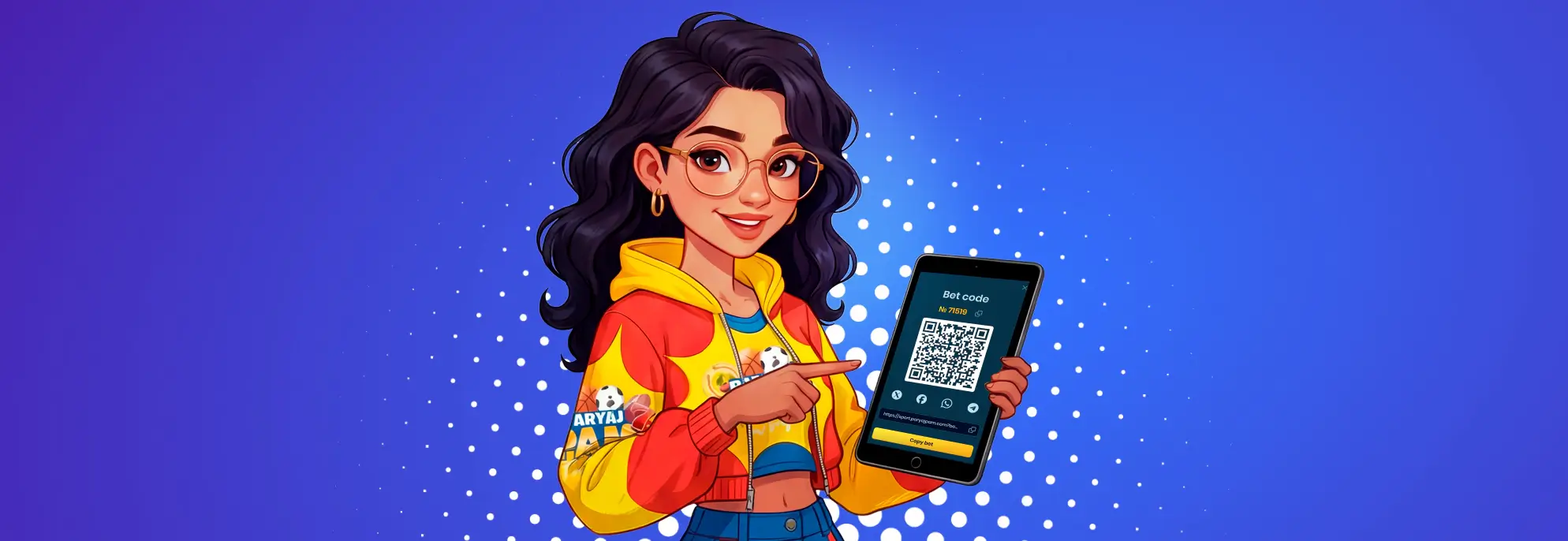 Betcode — un moyen simple de partager ton pari