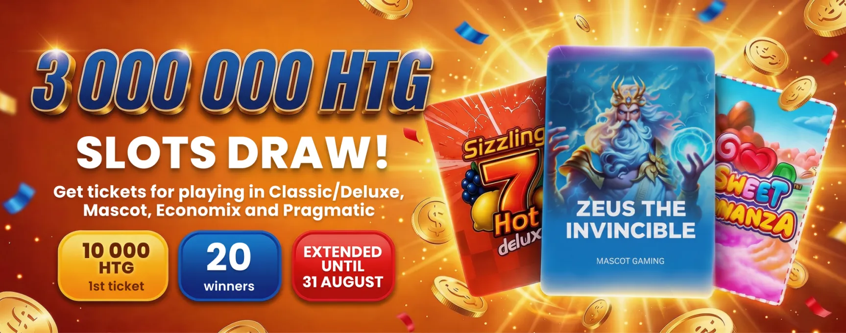 Slots DRAW HT