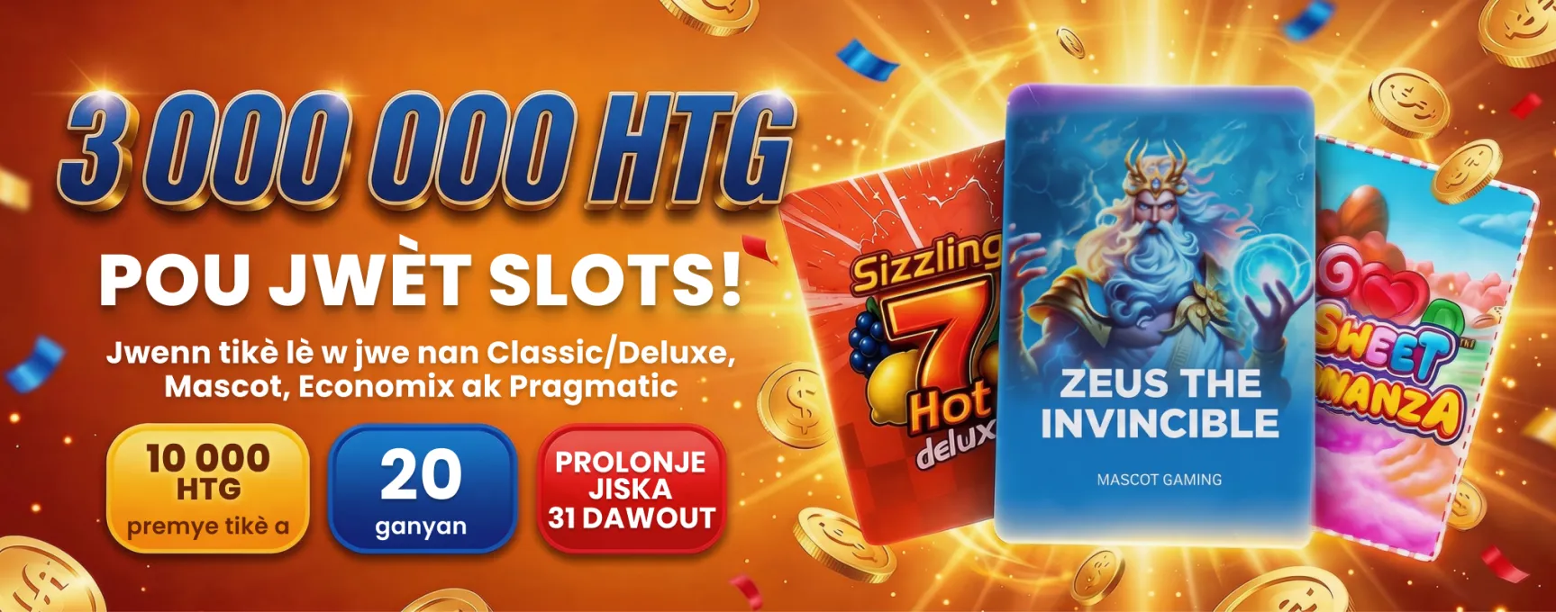 Slots DRAW HT